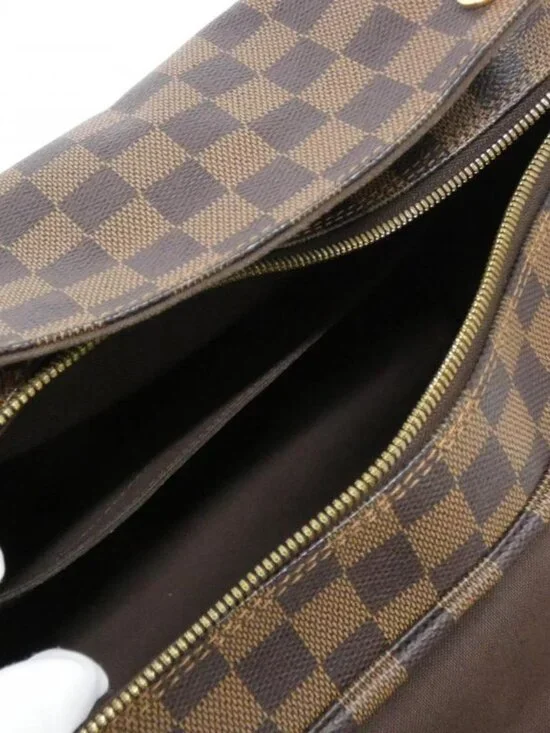 Louis Vuitton Damier Naviglio Shoulder Bag Ebene - Picture 8 of 9